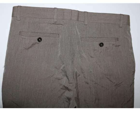 BANANA REPUBLIC Tailored Trouser Pants Waist 33x31 Inseam - Length 40 - Rise 10 - Picture 10 of 14